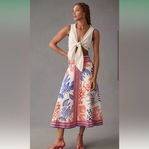 Farm Rio Lobster skirt XS BNWT